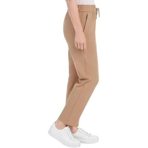 Hilary Radley Pull On Elastic Waist Pants XXL Portobello Brown Beige Tan2 XL NWT - Picture 4 of 12